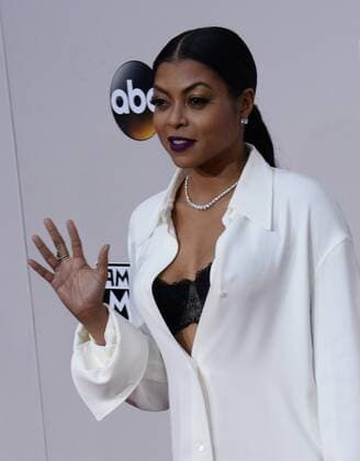 Actress Taraji P. Henson arrives for the 2016 American Music Awards held at Microsoft Theater in Los Angeles on November 20, 2016.  LAP20161120321 JIMxRUYMEN