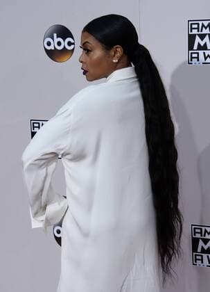 Actress Taraji P. Henson arrives for the 2016 American Music Awards held at Microsoft Theater in Los Angeles on November 20, 2016.  LAP20161120325 JIMxRUYMEN