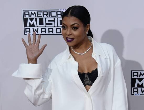 Actress Taraji P. Henson arrives for the 2016 American Music Awards held at Microsoft Theater in Los Angeles on November 20, 2016.  LAP20161120330 JIMxRUYMEN