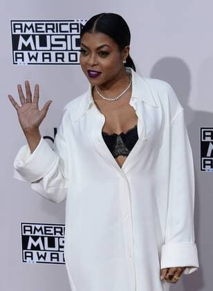 Actress Taraji P. Henson arrives for the 2016 American Music Awards held at Microsoft Theater in Los Angeles on November 20, 2016.  LAP20161120331 JIMxRUYMEN