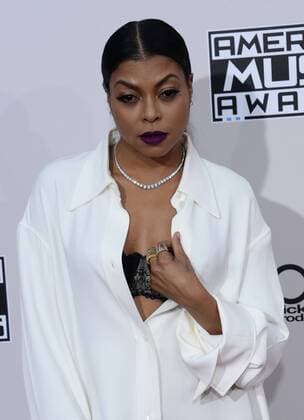 Actress Taraji P. Henson arrives for the 2016 American Music Awards held at Microsoft Theater in Los Angeles on November 20, 2016.  LAP20161120333 JIMxRUYMEN