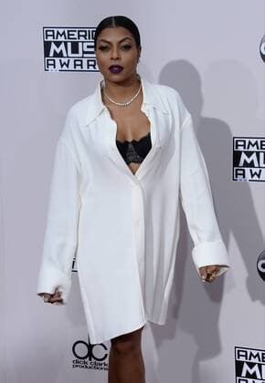 Actress Taraji P. Henson arrives for the 2016 American Music Awards held at Microsoft Theater in Los Angeles on November 20, 2016.  LAP20161120329 JIMxRUYMEN