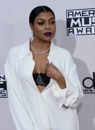 Actress Taraji P. Henson arrives for the 2016 American Music Awards held at Microsoft Theater in Los Angeles on November 20, 2016.  LAP20161120332 JIMxRUYMEN