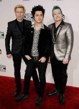 Green Day AMERICAN MUSIC AWARDS: ARRIVALS Los Angeles Patrick Rideaux PicturePerfect