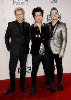 Green Day AMERICAN MUSIC AWARDS: ARRIVALS Los Angeles Patrick Rideaux PicturePerfect