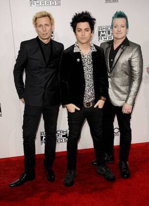 Green Day AMERICAN MUSIC AWARDS: ARRIVALS Los Angeles Patrick Rideaux PicturePerfect