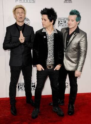 Green Day AMERICAN MUSIC AWARDS: ARRIVALS Los Angeles Patrick Rideaux PicturePerfect