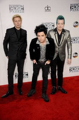 Green Day AMERICAN MUSIC AWARDS: ARRIVALS Los Angeles Patrick Rideaux PicturePerfect