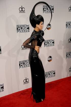 Z LaLa AMERICAN MUSIC AWARDS: ARRIVALS Los Angeles Patrick Rideaux PicturePerfect
