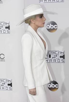 November 20, 2016 - Los Angeles, California, U.S - Lady Gaga on the Red Carpet of the 2016 American Music Awards held on Sunday, November 20, 2016 at the Microsoft Theatre in Los Angeles, California. Los Angeles U.S. - ZUMAp124 20161120_zaa_p124_002