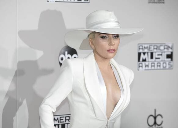 November 20, 2016 - Los Angeles, California, U.S - Lady Gaga on the Red Carpet of the 2016 American Music Awards held on Sunday, November 20, 2016 at the Microsoft Theatre in Los Angeles, California. Los Angeles U.S. - ZUMAp124 20161120_zaa_p124_015