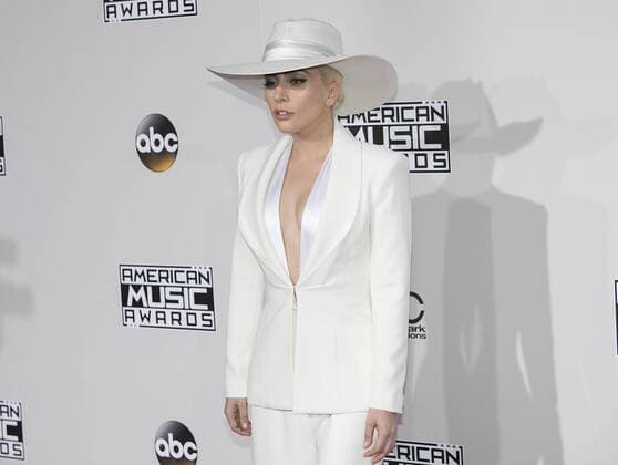 November 20, 2016 - Los Angeles, California, U.S - Lady Gaga on the Red Carpet of the 2016 American Music Awards held on Sunday, November 20, 2016 at the Microsoft Theatre in Los Angeles, California. Los Angeles U.S. - ZUMAp124 20161120_zaa_p124_016