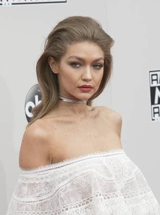 November 20, 2016 - Los Angeles, California, U.S - Gigi Hadid on the Red Carpet of the 2016 American Music Awards held on Sunday, November 20, 2016 at the Microsoft Theatre in Los Angeles, California. Los Angeles U.S. - ZUMAp124 20161120_zaa_p124_017