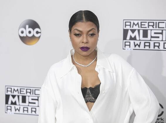 November 20, 2016 - Los Angeles, California, U.S - Taraji P. Henson on the Red Carpet of the 2016 American Music Awards held on Sunday, November 20, 2016 at the Microsoft Theatre in Los Angeles, California. Los Angeles U.S. - ZUMAp124 20161120_zaa_p124_026