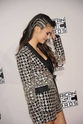 Nina Dobrev AMERICAN MUSIC AWARDS: ARRIVALS Los Angeles Patrick Rideaux PicturePerfect