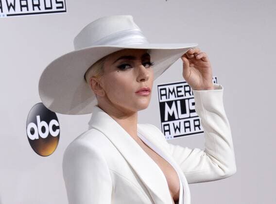 American Music Awards in Los Angeles Lady Gaga arrives for the 2016 American Music Awards held at Microsoft Theater in Los Angeles on November 20, 2016.  LAP20161120406 JIMxRUYMEN