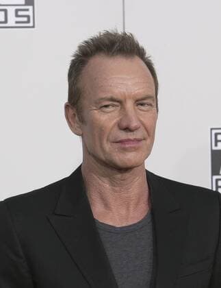 November 20, 2016 - Los Angeles, California, U.S - Sting on the Red Carpet of the 2016 American Music Awards held on Sunday, November 20, 2016 at the Microsoft Theatre in Los Angeles, California. Los Angeles U.S. - ZUMAp124 20161120_zaa_p124_058