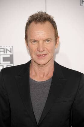 Sting AMERICAN MUSIC AWARDS: ARRIVALS Los Angeles Patrick Rideaux PicturePerfect
