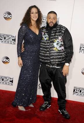 DJ Khaled & Nicole Tuck AMERICAN MUSIC AWARDS: ARRIVALS Los Angeles Patrick Rideaux PicturePerfect