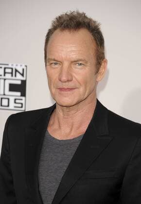 Sting AMERICAN MUSIC AWARDS: ARRIVALS Los Angeles Patrick Rideaux PicturePerfect