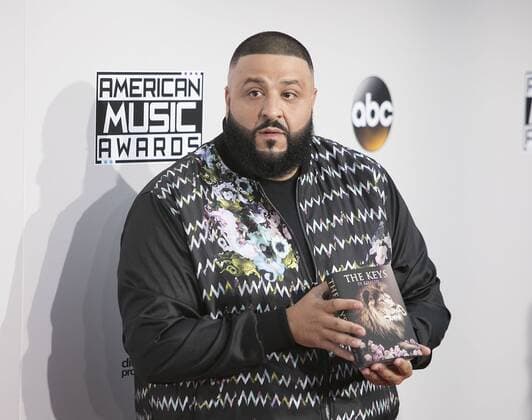 November 20, 2016 - Los Angeles, California, U.S - DJ Khaled on the Red Carpet of the 2016 American Music Awards held on Sunday, November 20, 2016 at the Microsoft Theatre in Los Angeles, California. Los Angeles U.S. - ZUMAp124 20161120_zaa_p124_106