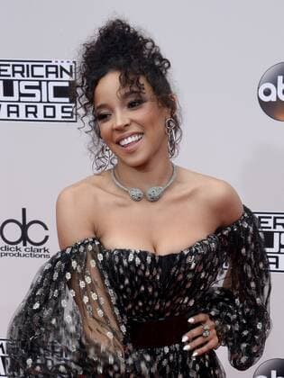 Singer Tinashe arrives for the 2016 American Music Awards held at Microsoft Theater in Los Angeles on November 20, 2016.  LAP20161120485 JIMxRUYMEN
