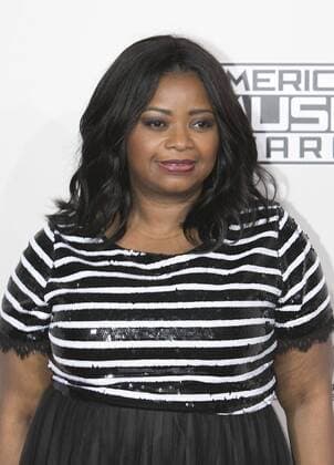 November 20, 2016 - Los Angeles, California, U.S - Octavia Spencer on the Red Carpet of the 2016 American Music Awards held on Sunday, November 20, 2016 at the Microsoft Theatre in Los Angeles, California. Los Angeles U.S. - ZUMAp124 20161120_zaa_p124_107