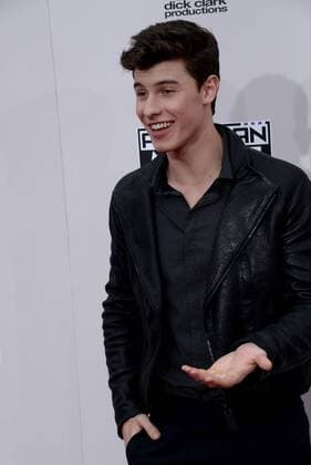 Singer Shawn Mendes arrives for the 2016 American Music Awards held at Microsoft Theater in Los Angeles on November 20, 2016.  LAP20161120449 JIMxRUYMEN