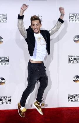 TV personality Frankie Grande arrives for the 2016 American Music Awards held at Microsoft Theater in Los Angeles on November 20, 2016.  LAP20161120548 JIMxRUYMEN