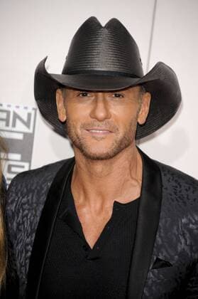 Tim McGraw AMERICAN MUSIC AWARDS: ARRIVALS Los Angeles Patrick Rideaux PicturePerfect