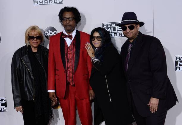 Tyka Nelson (2nd R) and family arrive for the 2016 American Music Awards held at Microsoft Theater in Los Angeles on November 20, 2016.  LAP20161120604 JIMxRUYMEN