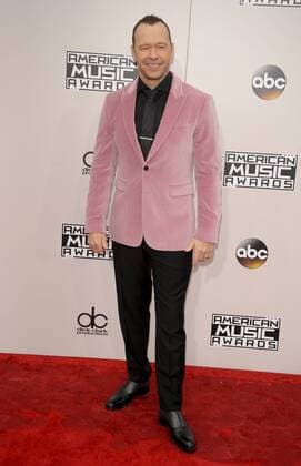 Donnie Wahlberg AMERICAN MUSIC AWARDS: ARRIVALS Los Angeles Patrick Rideaux PicturePerfect