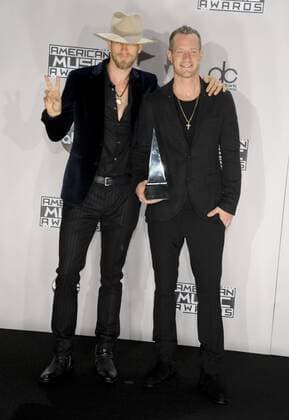 Florida Georgia Line AMERICAN MUSIC AWARDS: PRESSROOM Los Angeles Patrick Rideaux PicturePerfect