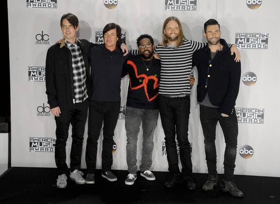 Maroon 5 AMERICAN MUSIC AWARDS: PRESSROOM Los Angeles Patrick Rideaux PicturePerfect