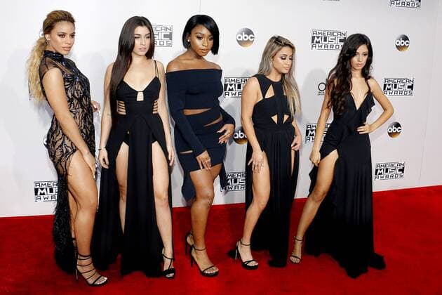Fifth Harmony bei der Ankunft zu den American Music Awards am 20.11.2016 in Los Angeles 2016 American Music Awards in Los Angeles 
