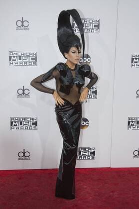November 20, 2016 - Los Angeles, California, U.S - Z LaLa on the Red Carpet of the 2016 American Music Awards held on Sunday, November 20, 2016 at the Microsoft Theatre in Los Angeles, California. Los Angeles U.S. - ZUMAp124 20161120_zaa_p124_239