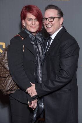 213646 2016-11-20 Paris, FRA, - Filmpremiere Allied (Vertraute Fremde) im UGC Normandie. Jean-Marc Genereux mit Frau France Mousseau.  Copyright: xSergexArnalx xStarfacex STAR_213646_010