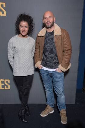 213646 2016-11-20 Paris, FRA, - Filmpremiere Allied (Vertraute Fremde) im UGC Normandie. Sabrina Ouazani. Franck Gastambide.  Copyright: xSergexArnalx xStarfacex STAR_213646_094