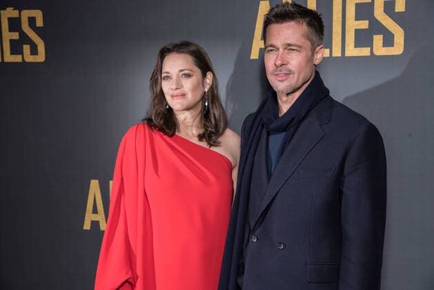 213646 2016-11-20 Paris, FRA, - Filmpremiere Allied (Vertraute Fremde) im UGC Normandie. Marion Cotillard und Brad Pitt. Marion Cotillard.  Copyright: xSergexArnalx xStarfacex STAR_213646_135
