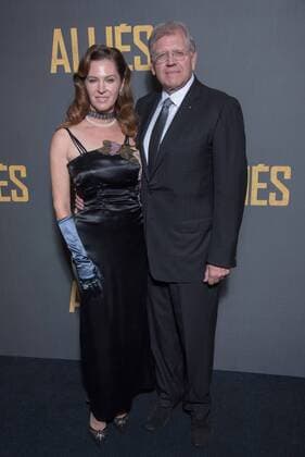 213646 2016-11-20 Paris, FRA, - Filmpremiere Allied (Vertraute Fremde) im UGC Normandie. Robert Zemeckis mit Frau Leslie Zemeckis.  Copyright: xSergexArnalx xStarfacex STAR_213646_158