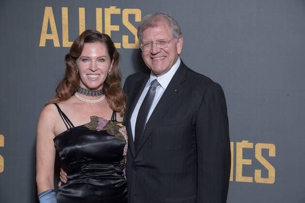 213646 2016-11-20 Paris, FRA, - Filmpremiere Allied (Vertraute Fremde) im UGC Normandie. Robert Zemeckis mit Frau Leslie Zemeckis.  Copyright: xSergexArnalx xStarfacex STAR_213646_160