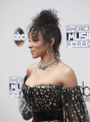 November 20, 2016 - Los Angeles, California, U.S - Tinashe on the Red Carpet of the 2016 American Music Awards held on Sunday, November 20, 2016 at the Microsoft Theatre in Los Angeles, California. Los Angeles U.S. - ZUMAp124 20161120_zaa_p124_285