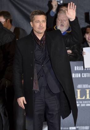 November 21, 2016 - London, London, UK - London, UK. Actor BRAD PITT arrives at the Allied UK film premiere at Odeon Leicester Square, London. The film follows two assassins who fall in love during a mission to kill a Nazi official during World War II. London UK  - ZUMAl94_ 20161121_zaf_l94_027