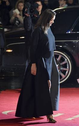 November 21, 2016 - London, London, UK - London, UK. MARION COTILLARD arrives at the Allied UK film premiere at Odeon Leicester Square, London. The film follows two assassins who fall in love during a mission to kill a Nazi official during World War II. London UK  - ZUMAl94_ 20161121_zaf_l94_028
