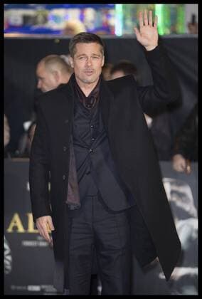 . 21 11 2016. London, United Kingdom. Brad Pitt arriving at the Allied premiere in London.  xStephenxLockx xi-Imagesx IIM-13853-0062