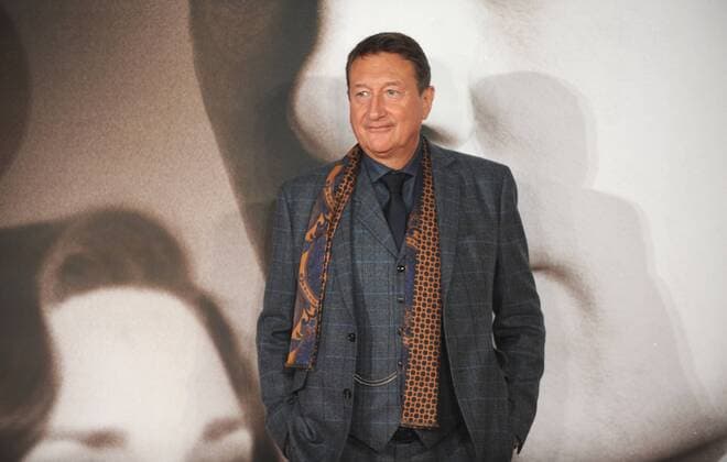 November 21, 2016 - London, England, United Kingdom - Steven Knight attends the UK Premiere of Allied at Odeon Leciester Square. London United Kingdom - ZUMAs147 20161121_zap_s147_002