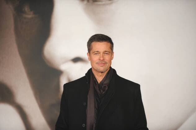 November 21, 2016 - London, England, United Kingdom - Brad Pitt attends the UK Premiere of Allied at Odeon Leciester Square. London United Kingdom - ZUMAs147 20161121_zap_s147_039