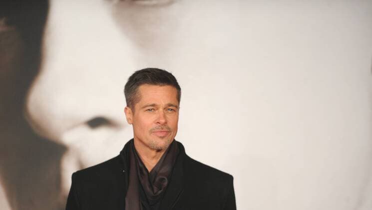 November 21, 2016 - London, England, United Kingdom - Brad Pitt attends the UK Premiere of Allied at Odeon Leciester Square. London United Kingdom - ZUMAs147 20161121_zap_s147_038