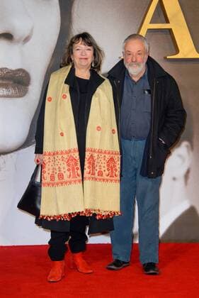 . 21 11 2016. London, United Kingdom. Mike Leigh arrives at the Allied UK Film Premiere. Odeon, Leicester Square.  xChrisxJosephx xi-Imagesx IIM-13858-0019