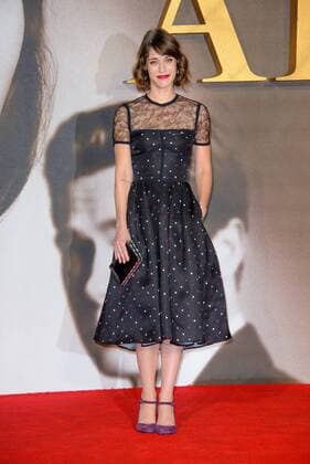 . 21 11 2016. London, United Kingdom. Lizzy Caplan arrives at the Allied UK Film Premiere. Odeon, Leicester Square.  xChrisxJosephx xi-Imagesx IIM-13858-0075